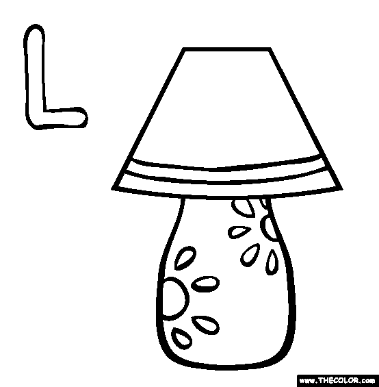 Alphabet Online Coloring Pages | Page 1