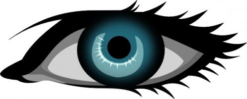 Free clipart blue eyes