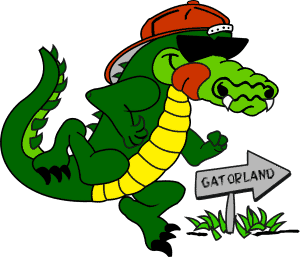 Florida gators clipart free