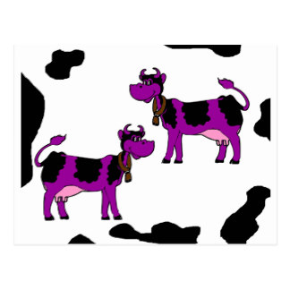 Cow Background Postcards | Zazzle