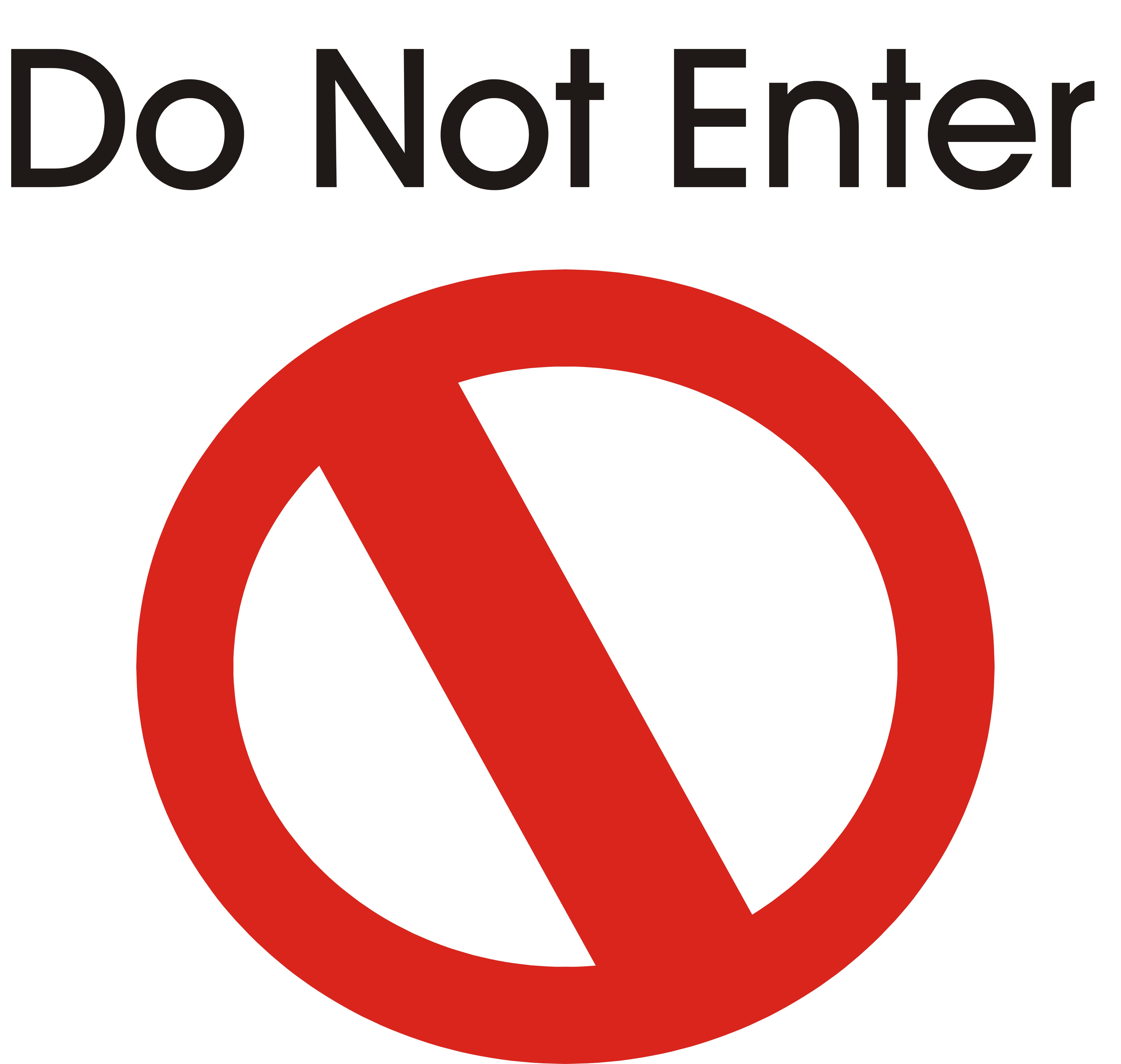 No Enter | Free Download Clip Art | Free Clip Art
