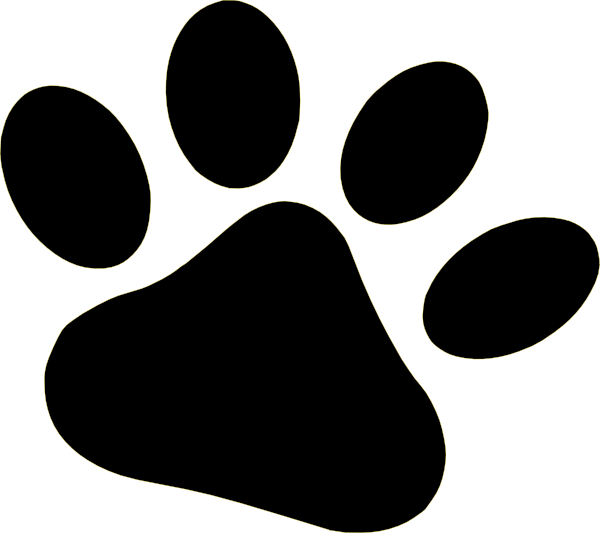 Puppy paw clip art