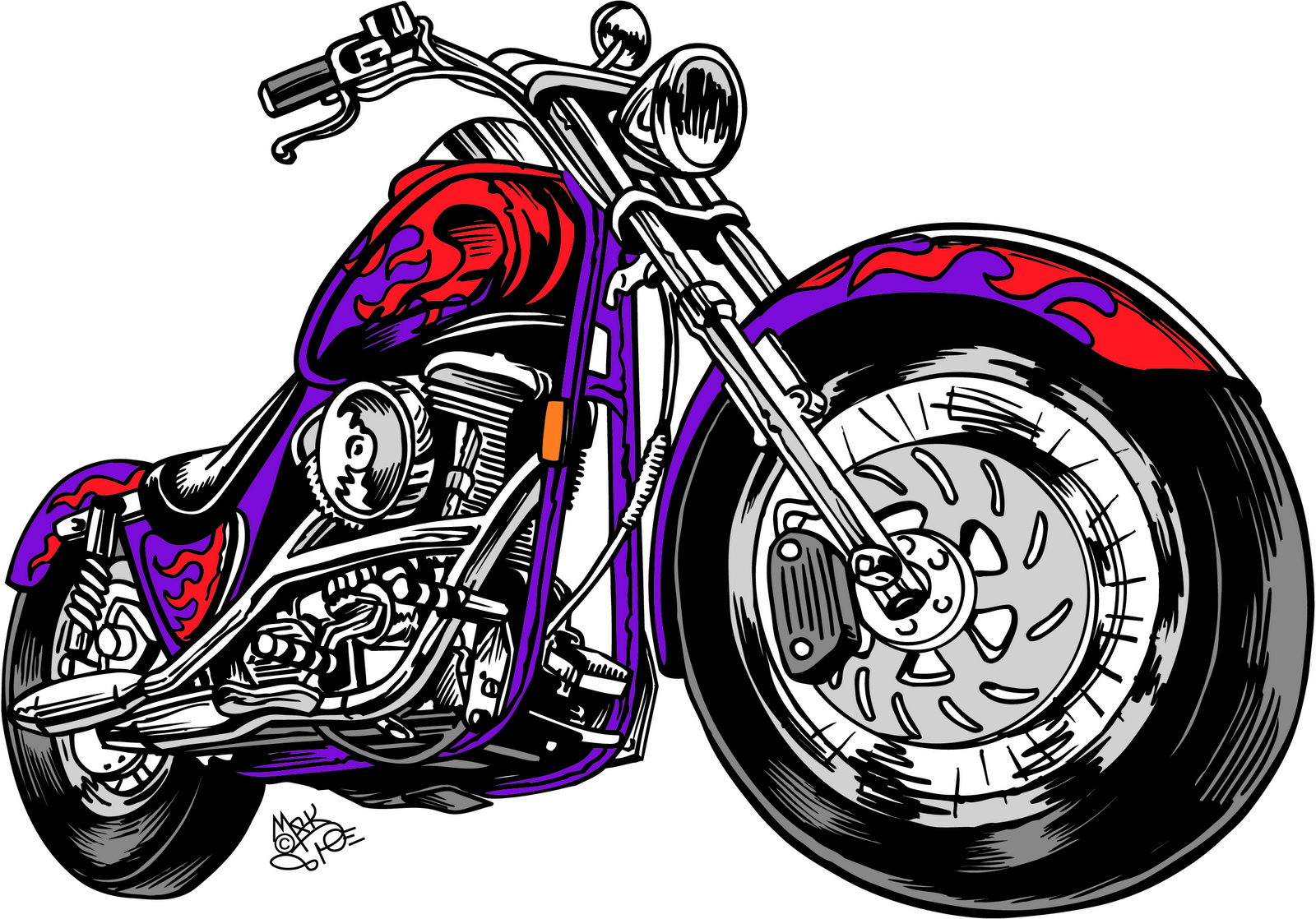 Motorcycle Clip Art Clipart Best