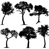 nature-tree-silhouettes-clip- ...