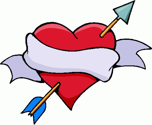 Heart With Arrow - ClipArt Best