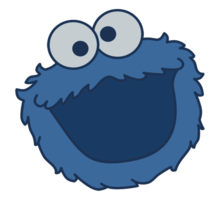 Cookie Monster: Drawing | Redbubble