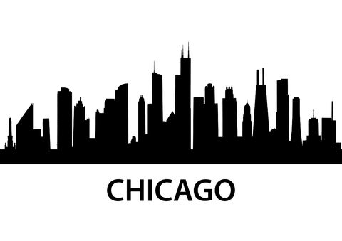 Chicago Skyline Clipart - Quoteko. - ClipArt Best - ClipArt Best