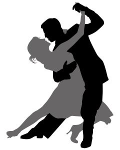 Tango 4 Silhouette - Stock Illustration - stock.