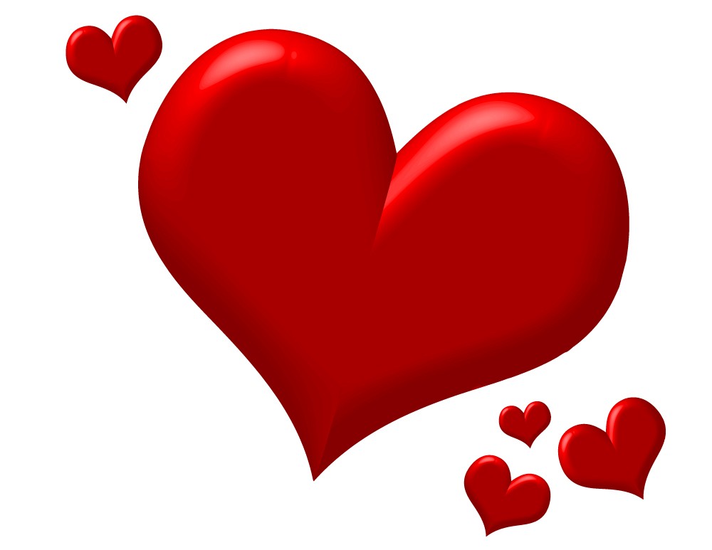 Red Heart Images Clipart Best