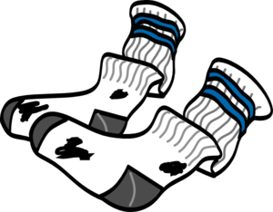 Old Socks Clip Art - vector clip art online, royalty ...