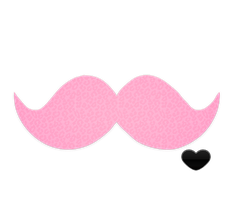 37+ Pink Mustache Clip Art