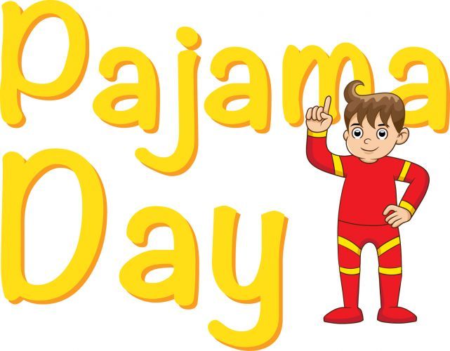 Pajama day clipart