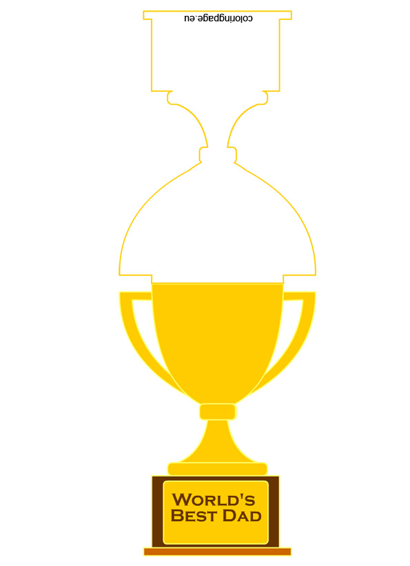 Printable Trophy Card Template