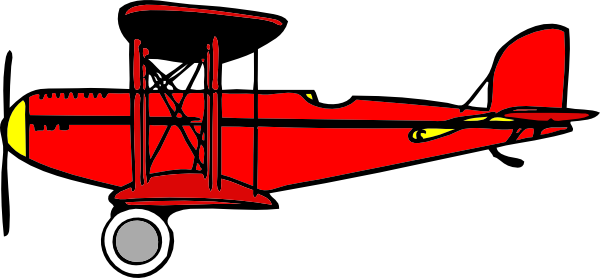 Biplane Clipart - Tumundografico