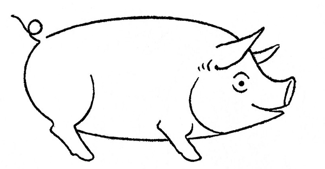 Pig Graphics Clipart - Free to use Clip Art Resource