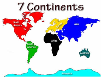 Difference between Continent and Ocean | Continent vs Ocean