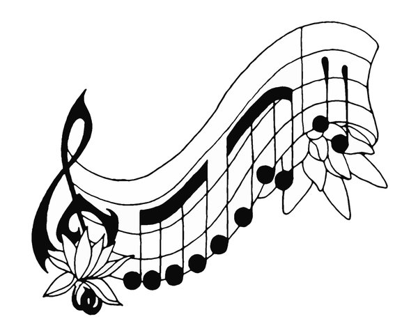 Flower Celtic Knot And Music Note Tattoo Designs | Tattoobite.com