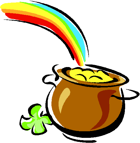 Animated pot of gold clipart