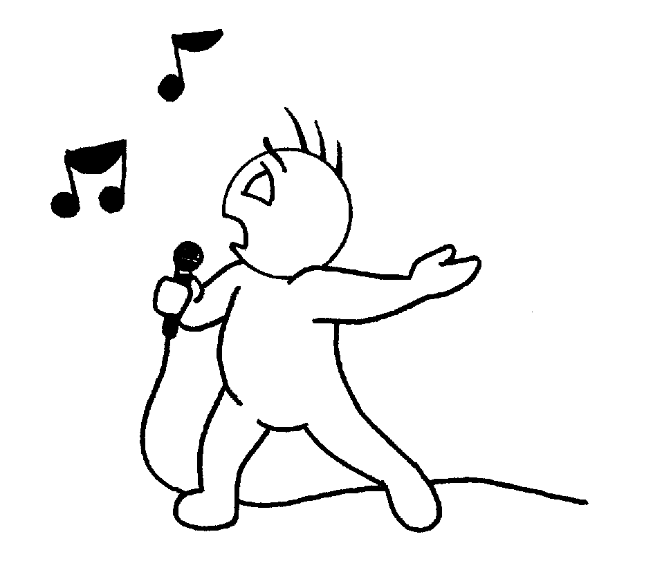 Cartoon Singer | Free Download Clip Art | Free Clip Art | on ...