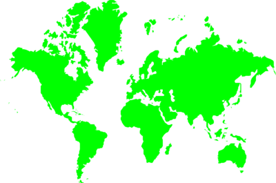 Map of the world hd clipart - ClipartFox