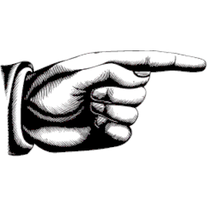 Finger Pointing clipart, cliparts of Finger Pointing free download ...