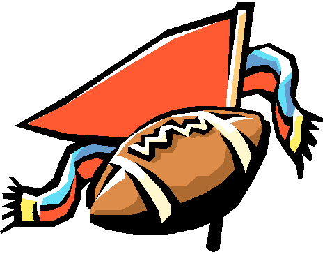 Free Flag Girls Football Clipart - ClipArt Best