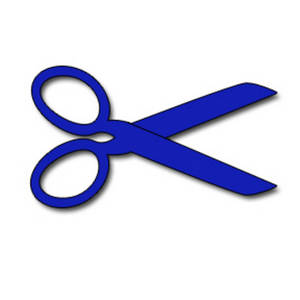 Scissors Clip Art Dotted Line - Free Clipart Images