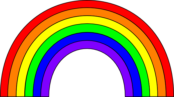 Rainbow Clip Art Free Download - Free Clipart Images