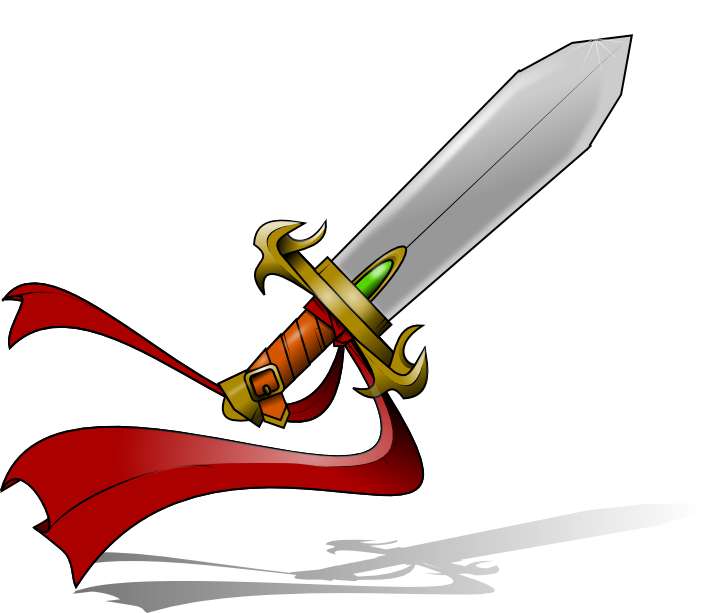 Clipart of swords - ClipartFox