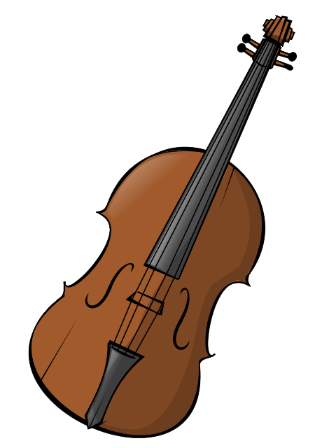 Clipart of violin