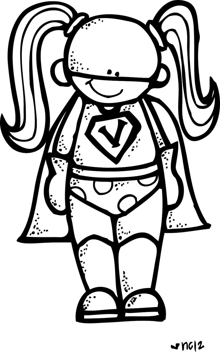 Superhero Coloring Pages ...