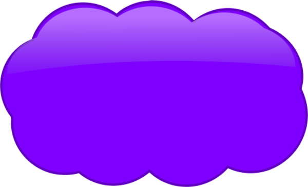 Purple Cloud Clip Art – Clipart Free Download