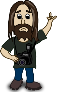 Photographer clip art Free Vector