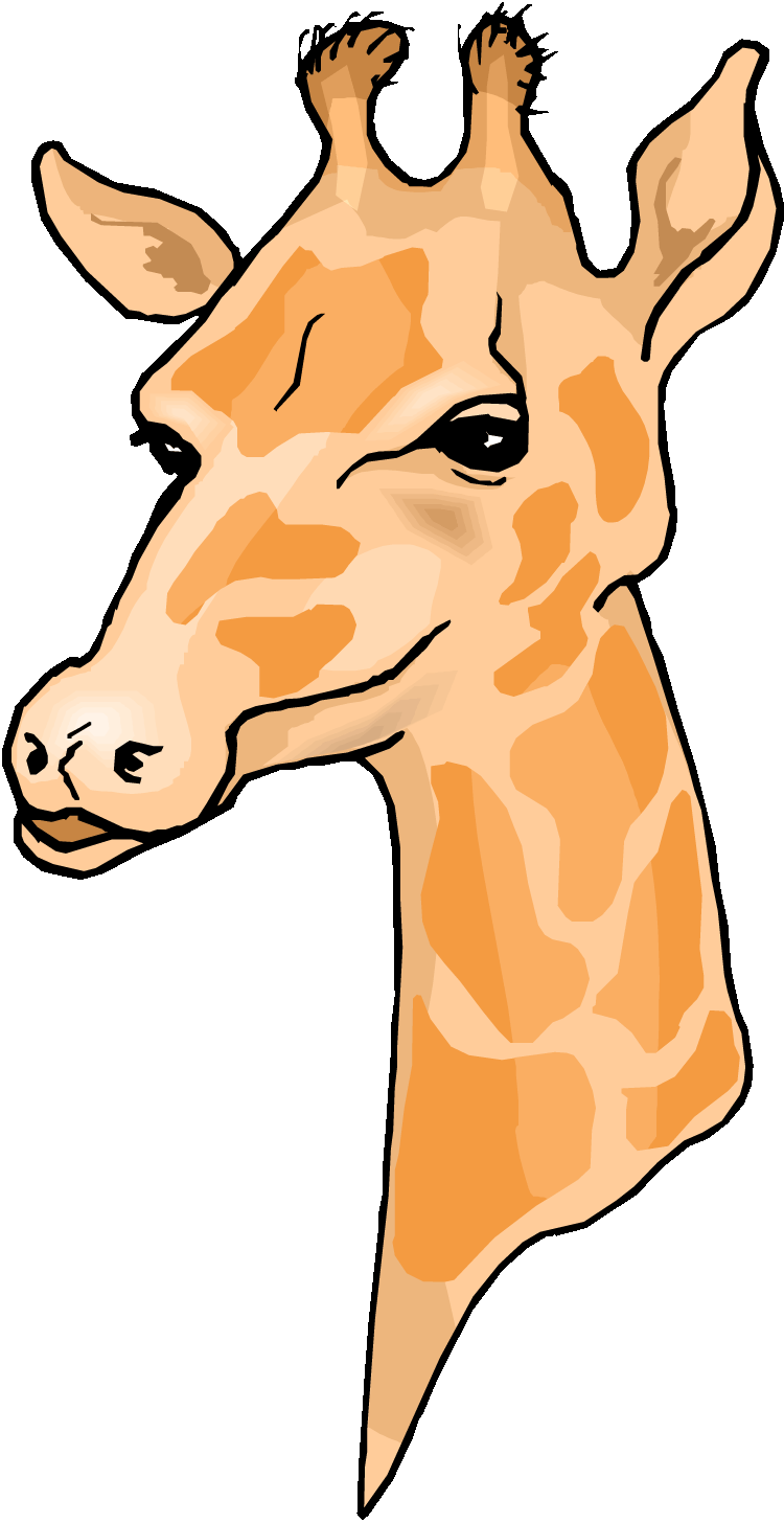 Orange Giraffe Clipart - ClipArt Best