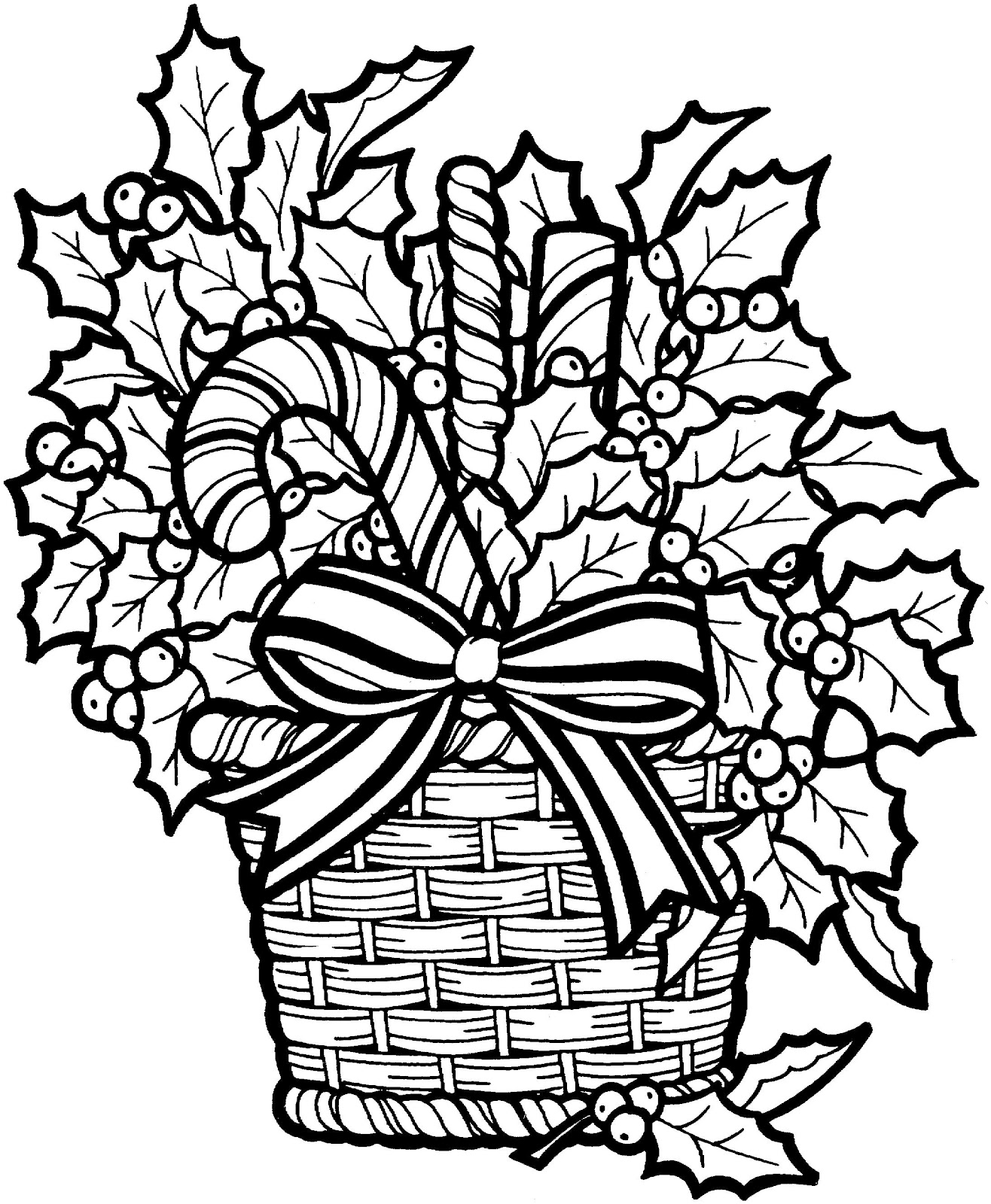 Christmas Black And White Clipart