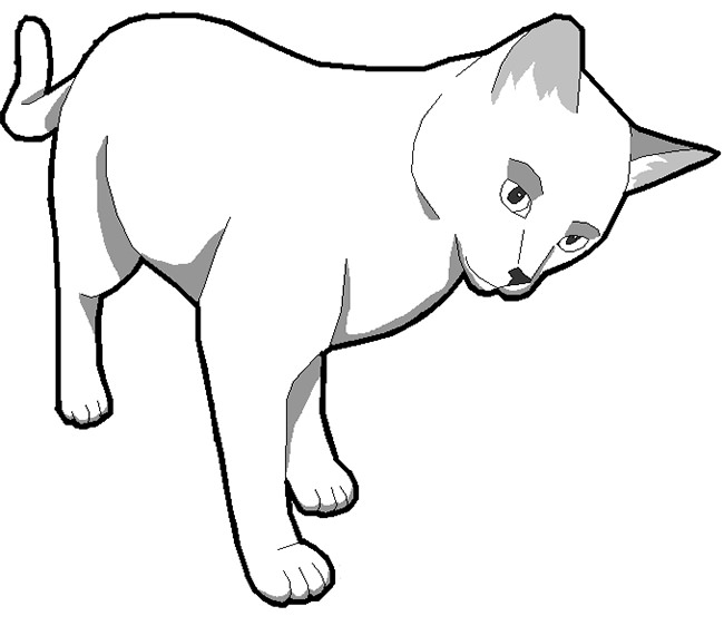 Cat Shape Template - Animal Templates | Free & Premium Templates