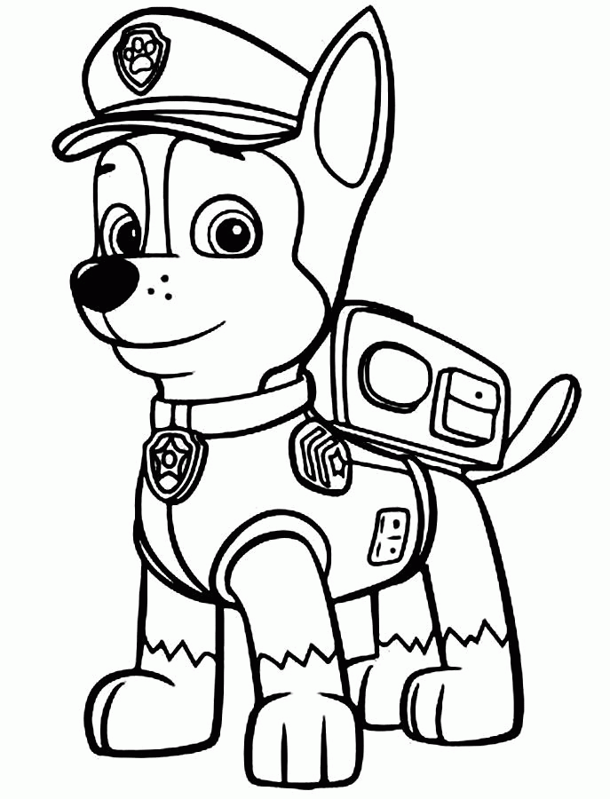 Paw Print Coloring Pages - AZ Coloring Pages