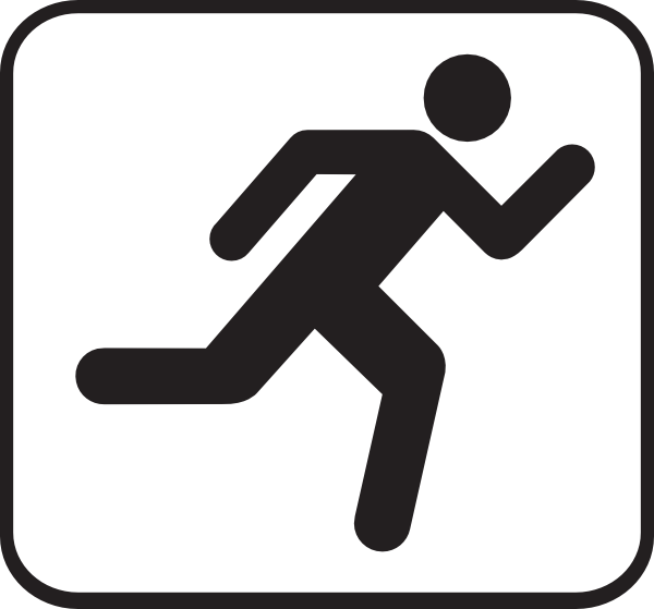 Cross Country Running Clipart