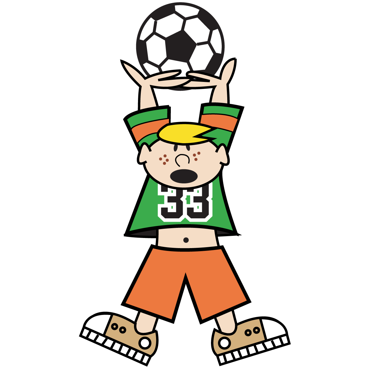 Clipart art kids playing sports - ClipartFox