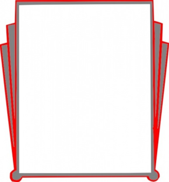 Books Border Clipart - Free Clipart Images