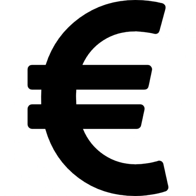 Euro currency symbol Icons | Free Download