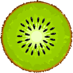 Kiwi - vector Clip Art