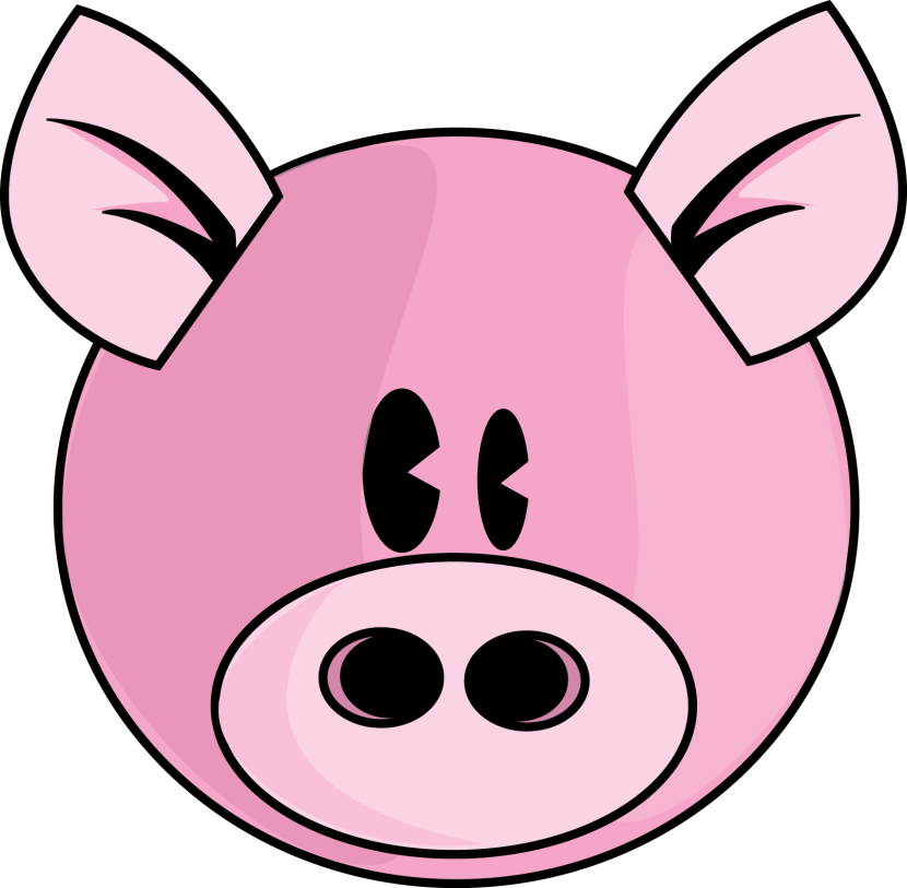 Best Pig Face Clip Art #19637 - Clipartion.com