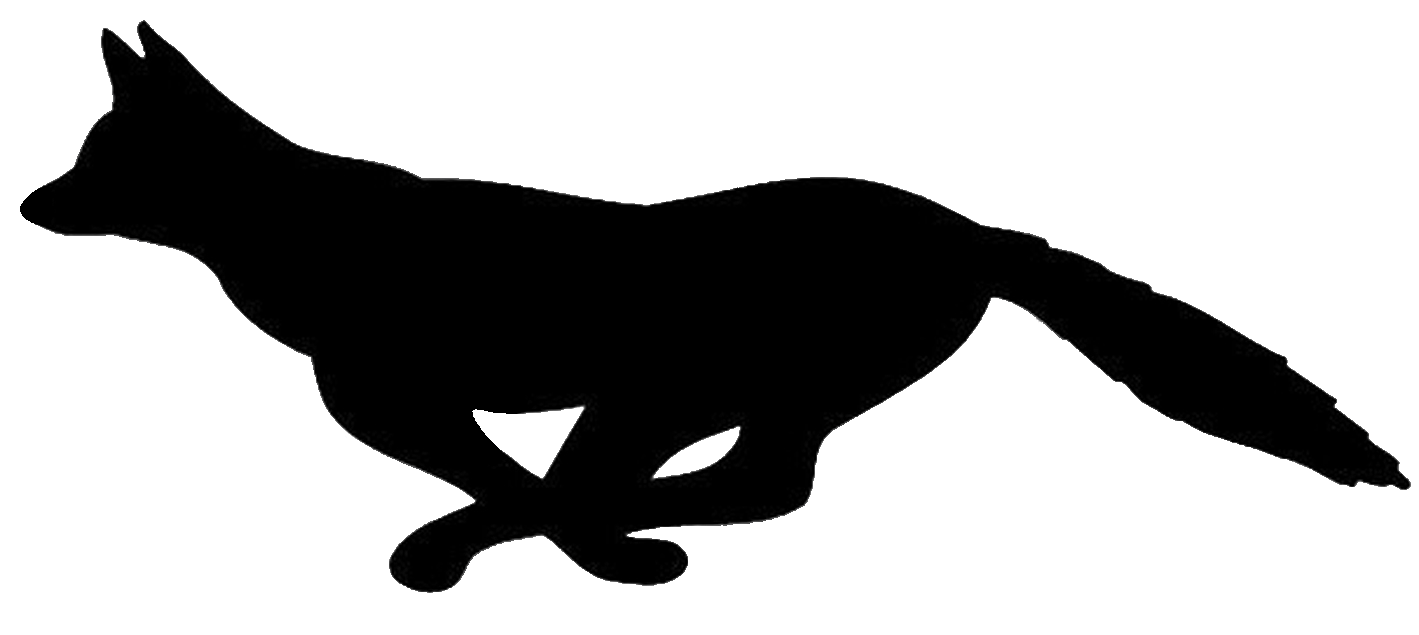 Fox silhouette clip art