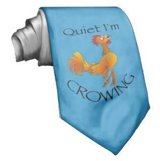 Crowing rooster | cartoon image | customizable products - tiki ...