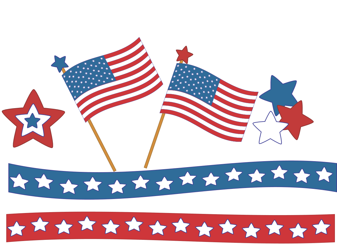 Free 4th of july clipart images