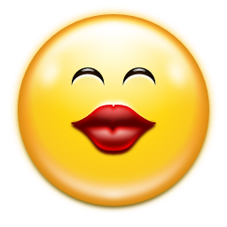 Emotes face kiss Icon | Oxygen Iconset | Oxygen Team