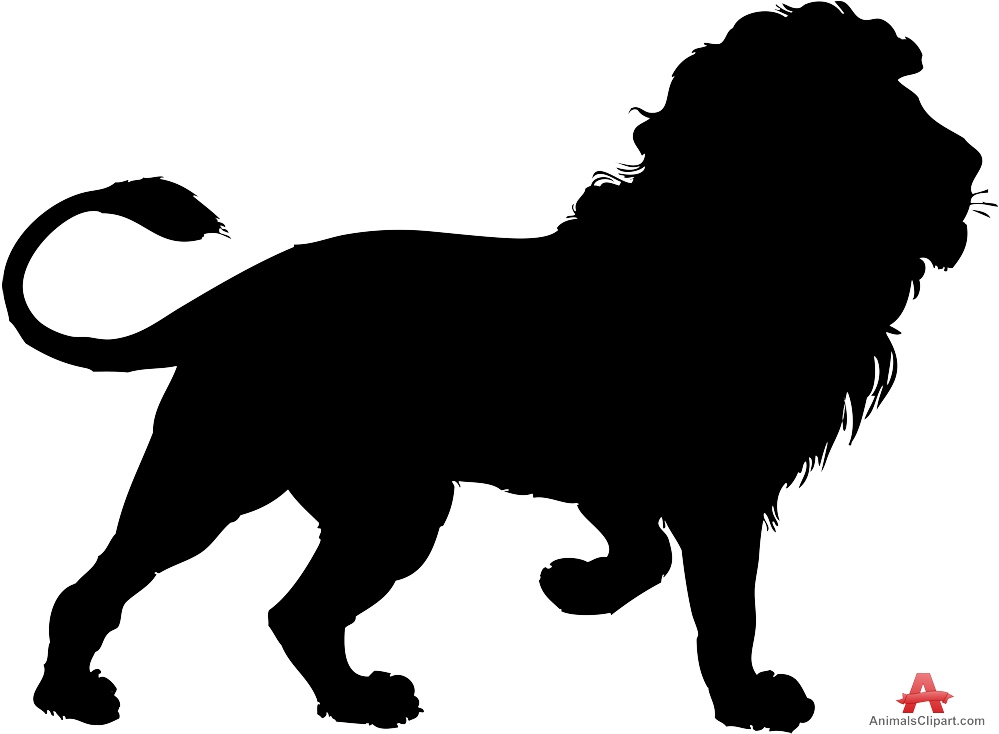 Lion Silhouette | Free Clipart Design Download