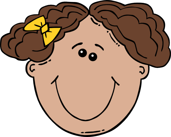 Baby Face Cartoon Clipart