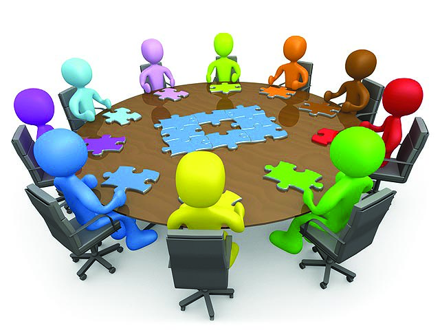 Dinner Meeting Clipart